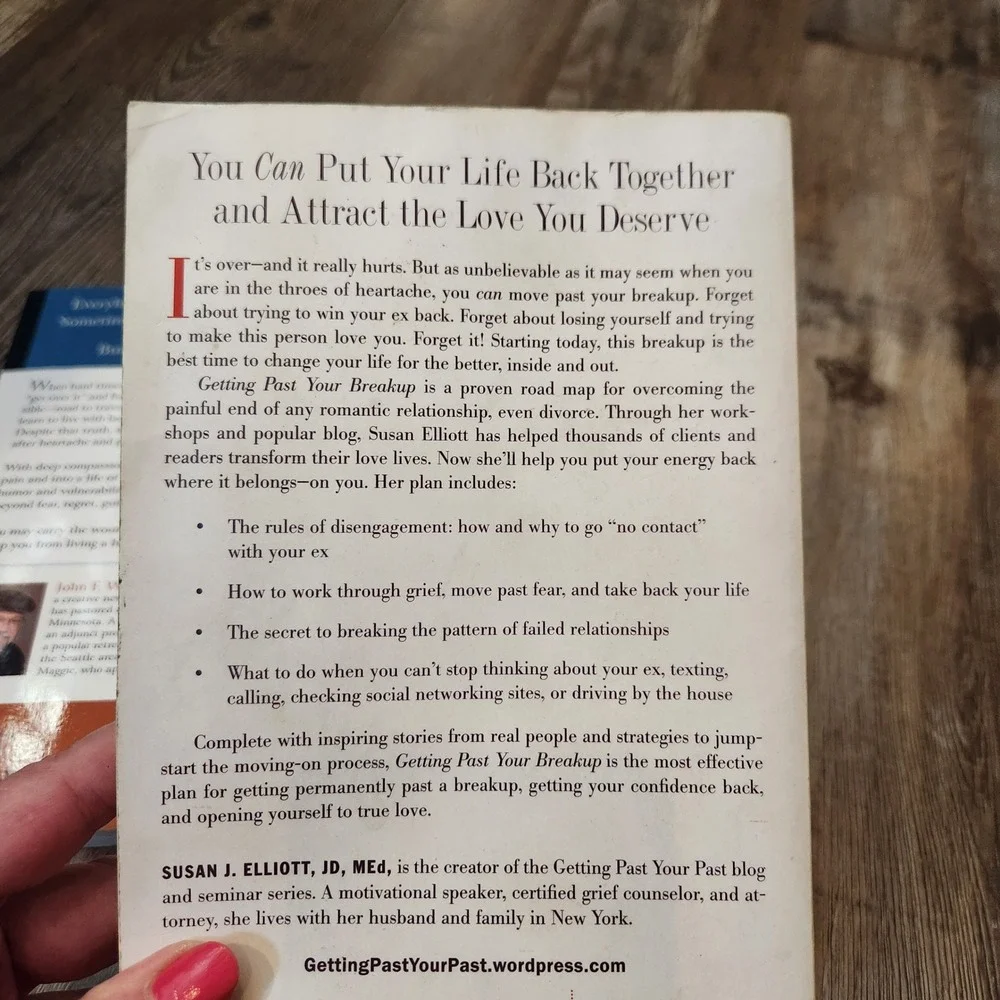 Getting Past Your Breakup & What You'll Never Get Over 2 Book Bundle Self Help